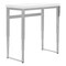 Homeroots Adjustable White and Gray Wood and Metal Sled Computer Desk 490021 - alternate 6