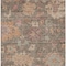 Homeroots 5' X 8' Brown Tan And Terra Cotta Floral Washable Indoor Outdoor Area Rug 604109 - alternate 3