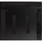 Vdomdoors Front Exterior Prehung Aluminum Double Doors Ronex1477 Black Enamel 2 Sidelights and Top Transom RONEX1477DEXD-BLK-W12+72+12xH96+12-LH-I - alternate 1
