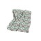 Homeroots 50" X 60" Ivory Gray And Green Faux Sherpa Southwestern Throw Blanket 483446 - alternate 1