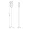 Z-Lite Fortis Sand Black 2 Light Outdoor Post Mounted Fixture 5031PHBS-536P-BK - alternate 3