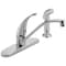 Delta Peerless Tunbridge P188500LF Kitchen Faucet with Side Spray, 1-Faucet Handle, 6-1/4" H Spout, Chrome P188500LF - alternate 1