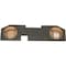 Q Power Qpower DODGE10 4DOOR 10 in. Dual Custom Fit for Dodge Quad Cab 4 Door Speaker Box; Black DODGE10 4DOOR - alternate 1