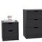 Homeroots Two Piece Black Bedroom Set 526366 - alternate 4