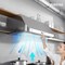 Anzzi 36-Inch 450 CFM 3-Speed Stainless Steel Under Cabinet Convertible Residential Range Hood RH-AZ2590PSS - alternate 5
