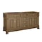 James Martin Vanities Brookfield 72 in. Double Vanity, Honey Oak w/ 3 CM Victorian Silver Silestone Top 547-V72-HNO-3VSL - alternate 3