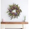 Homeroots 22" Purple Artificial Summer Hydrangea Wreath 516075 - alternate 3