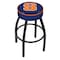 Holland Bar Stool Co 25" 4" Syracuse Cushion Seat, Blk Wrinkle Base Swivel Bar Stool L8B125Syrcse - alternate 1