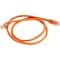 Monoprice Ethernet Cable, Cat 6, Orange, 3 ft. 3413 - alternate 1