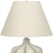 Homeroots 21" Cream Round Table Lamp With Cream Empire Shade 545871 - alternate 3