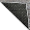 Homeroots 3' X 5' Brown Black And Brick Red Striped Washable Indoor Outdoor Area Rug 605687 - alternate 3