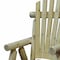 Homeroots 28" X 26" X 42" Natural Wood Dining Chair 370286 - alternate 6