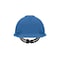 Msa Safety V-Gard Slotted Cap, Staz-On Suspension, Type I, Class E, Blue 463943 - alternate 2