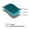 Lavish Home Waterproof Blanket King-Size Blanket for Kids, Pets, & Outdoors Throw for Bed, Couch, Chair & Car HT-THROW3-GRN - alternate 2