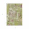 Homeroots 5' X 8' Lime Green Ivory And Pink Abstract Washable Indoor Outdoor Area Rug 596873 - alternate 6