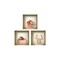 Homeroots Set of Three Leo Faux Niche 3D Peel and Stick Wall Decals, 3PK 565400 - alternate 2