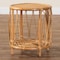 Bali & Pari Berilo Bohemian Light Honey Rattan End Table 251-13963-ZORO - alternate 3