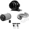 Ipower 4 Inch 195 CFM Inline Fan Circulation Exhaust Blower, Air Carbon Filter, 8 Feet Ducting and GLFANXHKSETINLLT4D8CRV1 - alternate 1