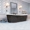 Apollo Tile 8x8 Bianco Carrara, Crystal White Marble Polished Floor and Wall Mosaic Tile 1.83 sqft/case, 5PK APLDC88H21A - alternate 6