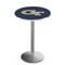 Holland Bar Stool Co 36" Stainless Steel Georgia Tech Pub Table, 36" dia. Top L214S3636GATech - alternate 1