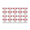 Signmission OSHA Danger Sign, 5" Height, High Voltage Bilingual, DS-D-35-VP-1327-10PK OS-DS-D-35-VP-1327-10PK - alternate 1