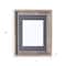 Homeroots 11" x 14" Gray Solid Wood Hanging Picture Frame 380294 - alternate 4