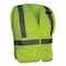 Reflective Apparel ANSI Type R Class 2 Breakaway Mesh Vest with Adjustable Side Wrap Closure 572ET-LM-6X-8X - alternate 4
