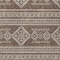 Homeroots 3' X 5' Brown And Ivory Southwestern Washable Indoor Outdoor Area Rug 593654 - alternate 4