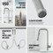 Vigo Hart Angular Single Handle Pull-Down Spout Kitchen Faucet in Stainless Steel VG02036ST - alternate 5