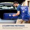 Simple Deluxe Extra Large Moving Bags with Backpack Straps, Strong Handles/Zippers, Blue, 6PK HKBAGXMOVING23BLUX6 - alternate 5