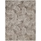 Homeroots 8' X 10' Brown And Ivory Palm Leaf Indoor Outdoor Area Rug 550208 - alternate 1