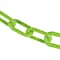 Mr. Chain 3" x 25' Safety Green Plastic Safety Chain 80014-25 - alternate 1