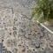 Homeroots 10' X 14' Blue Floral Indoor Outdoor Area Rug 573752 - alternate 6