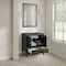 James Martin Vanities Myrrin 30" Single Vanity, Carbon Oak w/ 3 CM Parisien Bleu Silestone Top 485-V30-CBO-3PBL - alternate 4