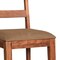 Homeroots Set of Two Brown Upholstered Fabric Slat Back Dining Side Chairs 522055 - alternate 6