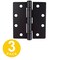 Global Door Controls 4 in Leaf W x 4.5 in Leaf H, Oil Rubbed Bronze CP4540BBRNRP10B-3 - alternate 1