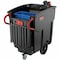 Rubbermaid Commercial Mega Brute Mobile Container, Rectangular, Plastic, 120 gal, Black FG9W7300BLA - alternate 1