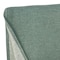 Homeroots 55" X 70" Sage And White Cotton Blend Woven Chevron Plush Throw Blanket with Fringe 633081 - alternate 2