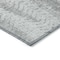 Homeroots 9' X 12' Silver Gray And Graphite Botanical Leaves Washable Indoor Outdoor Area Rug 581994 - alternate 5