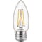 Signify Ultra Definition 40W Equivalent Soft White B11 Medium LED Decorative Light Bulb, 3PK 574392 - alternate 3