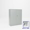 Pucel Heavy Duty Storage Cabinet with 6 in Legs, 48 in W x 66 in H x 19 in D, Light Blue HDSC-4860-19-3L - alternate 1