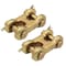 Mytee Products (2 Pack) G70 3/8in Chain Link Double Clevis Grade 70 Transport, 2PK CH38-Lx2 - alternate 1