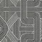 Homeroots 5' X 8' Black And Ivory Abstract Washable Indoor Outdoor Area Rug 594906 - alternate 5