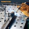 Powertec 2PK Welding Clamp T-Handle - 8in Max Opening, 4in Throat Depth - Fits 5/8in (16mm) Holes, 2PK 72244-P2 - alternate 4