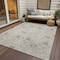 Homeroots 5' X 8' Beige Brown And Green Oriental Washable Indoor Outdoor Area Rug 598017 - alternate 6