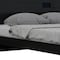 Homeroots Four Piece Black Solid Wood Bedroom Set With Mirror 343986 - alternate 4