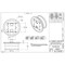 Hubbell Wiring Floor and Wall Boxes, Brass RF406BR - alternate 5