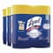 Lysol Disinfecting Wipes, 1-Ply, 7 x 7.25, Lemon and Lime Blossom, White, 80 Wipes/Canister, PK6 19200-80296 - alternate 1