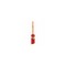 Wooster Paint Brush, 1-1/2 in W, 2-3/16 in L Bristle, Synthetic Fabric Bristle, Sash Handle 4230-1 1/2 - alternate 1