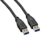 Sanoxy 3ft USB 3.0 SuperSpeed A Male to A Male Cable, Black SNX-CBL-LDR-U3101-1103 - alternate 1